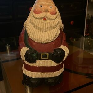 Vintage Carved Primitive Santa Claus Bath And Body Works 1995